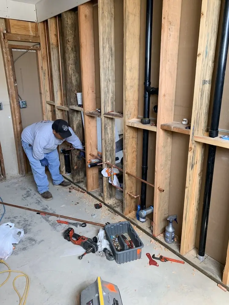 Commercial rough-in plumbing for Gas Line Repair in Margate